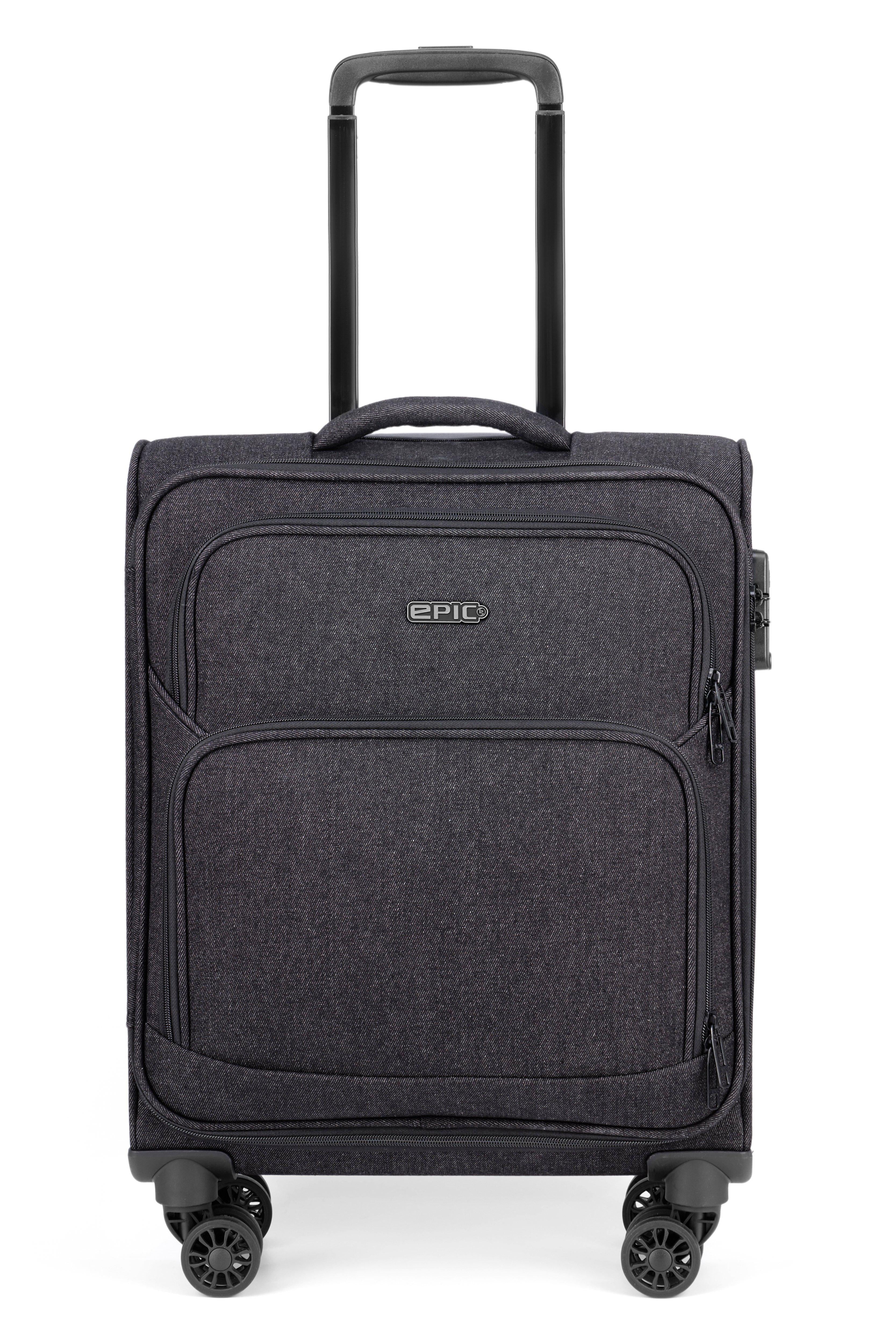 Epic Dynamo 4X Kabinväska 55 cm - Svart Denim - Travels And Bags
