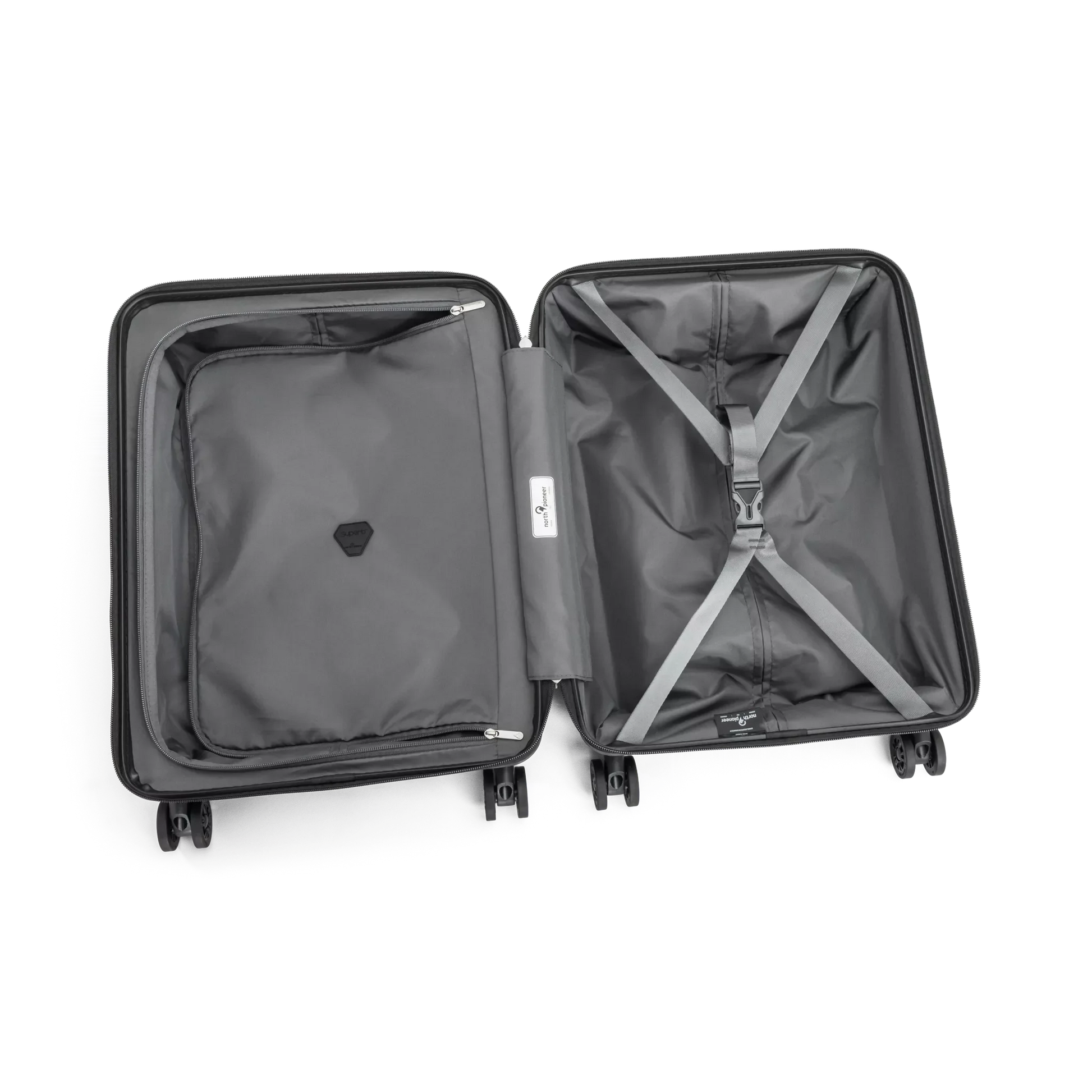 North Pioneer Superb Kabinväska 55cm - Svart North Pioneer