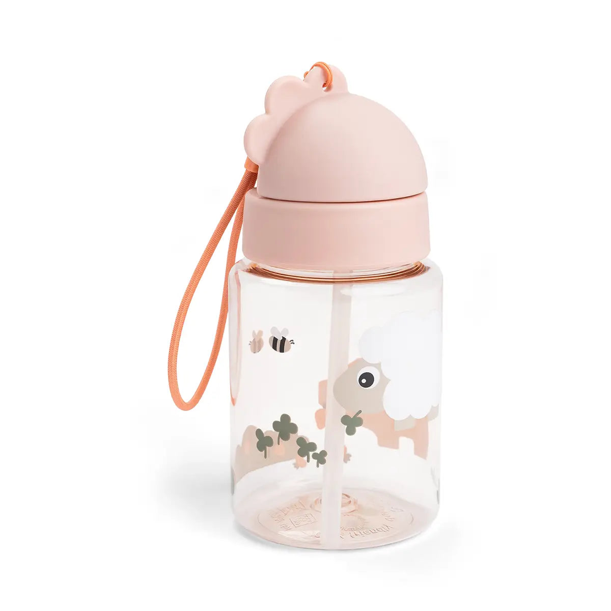 Done by Deer Straw bottle Tiny farm Powder - 280 ml