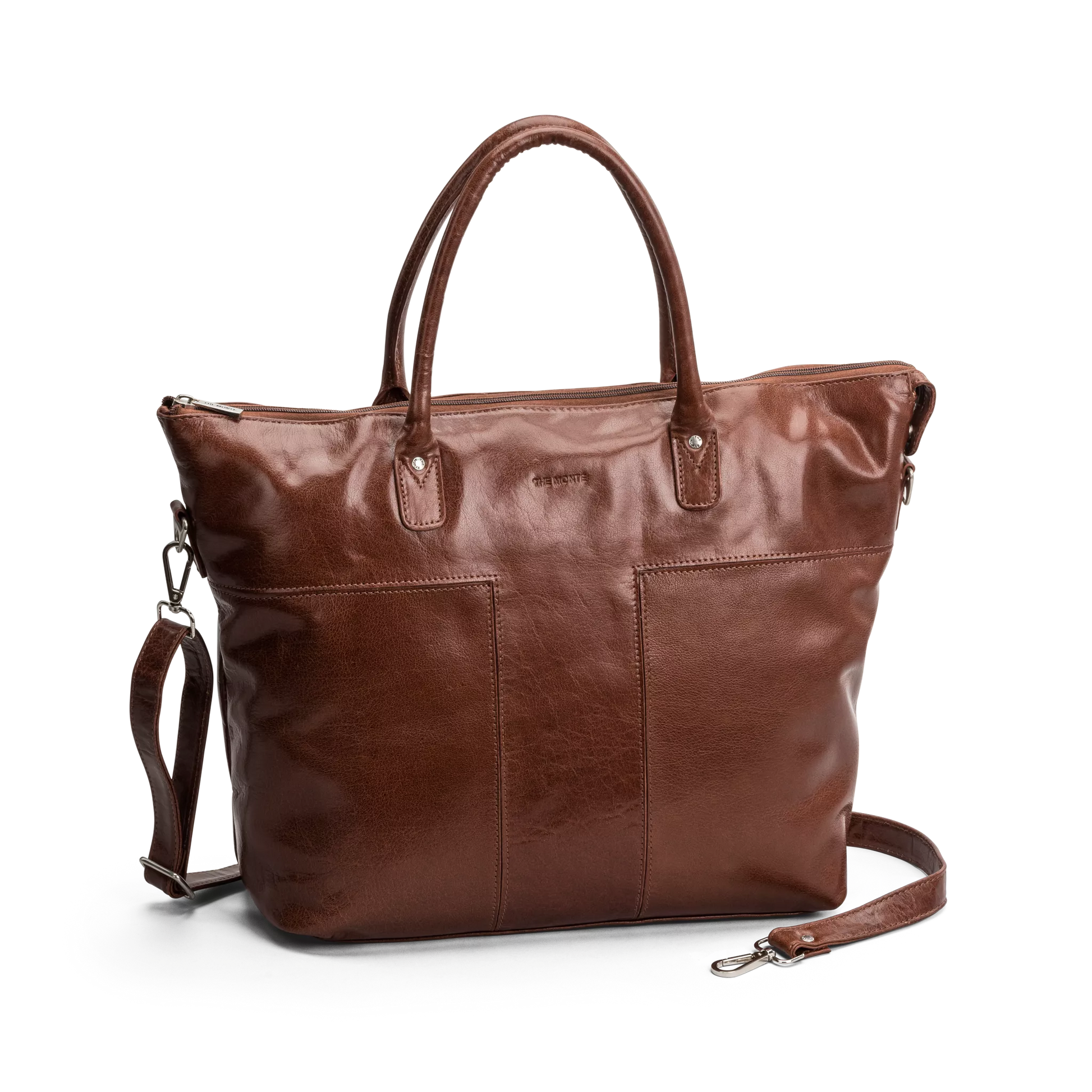 The Monte Workbag 14,1" L Väska - Cognac - Travels And Bags