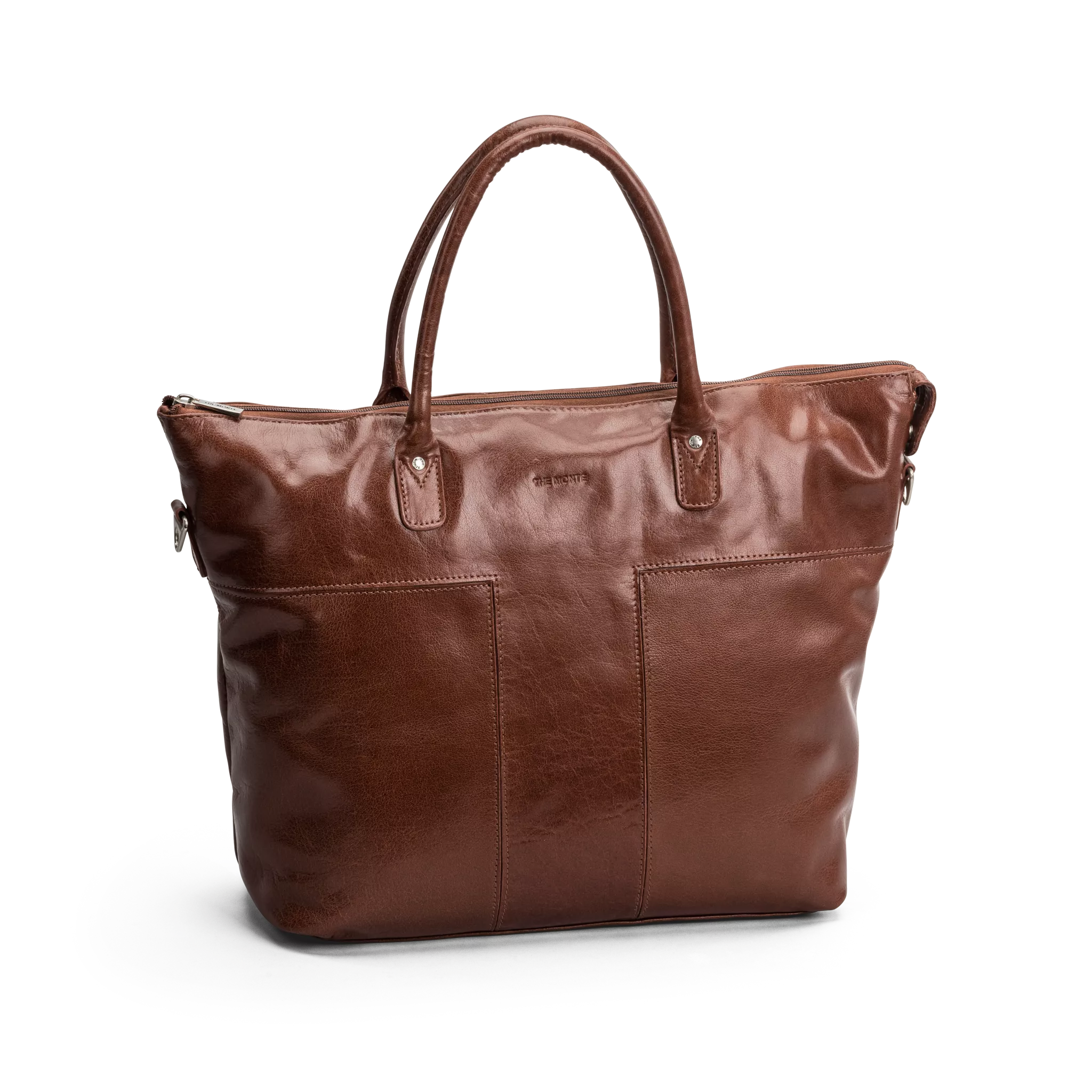 The Monte Workbag 14,1" L Väska - Cognac - Travels And Bags
