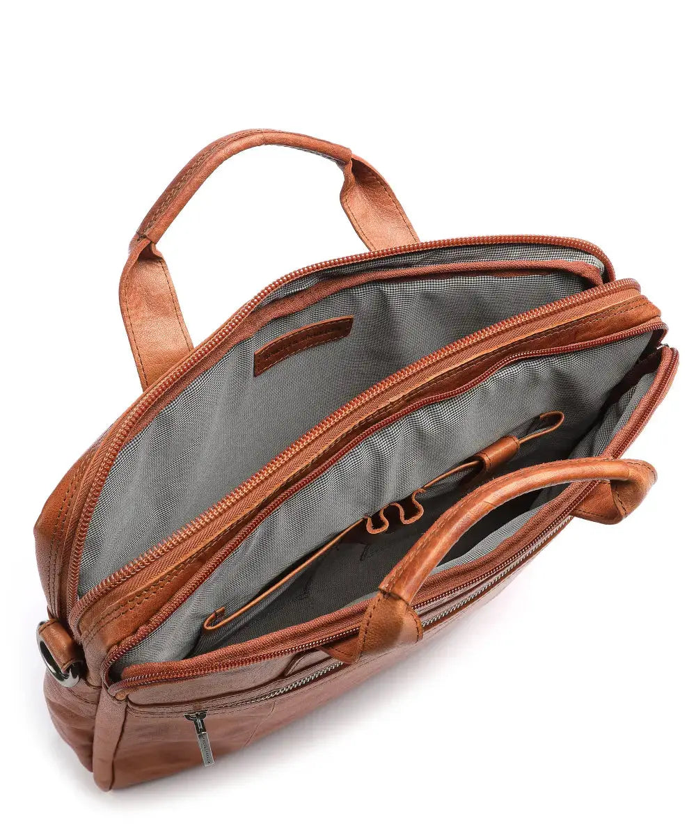 Spikes & Sparrow 15,6" Datorväska - Cognac - Travels And Bags