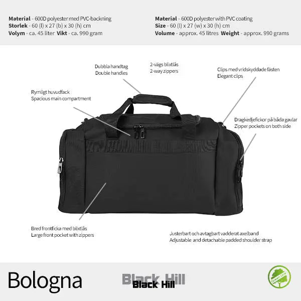 Blackhill Bologna Sportväska - Travels And Bags