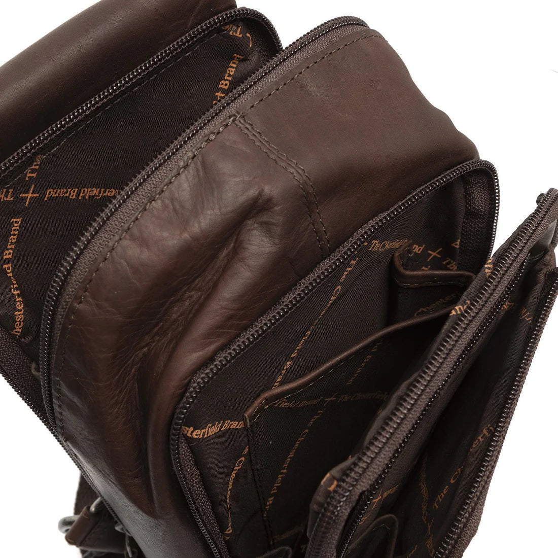 The Chesterfield Brand Riga Crossbodyväska - Mörkbrun - Travels And Bags