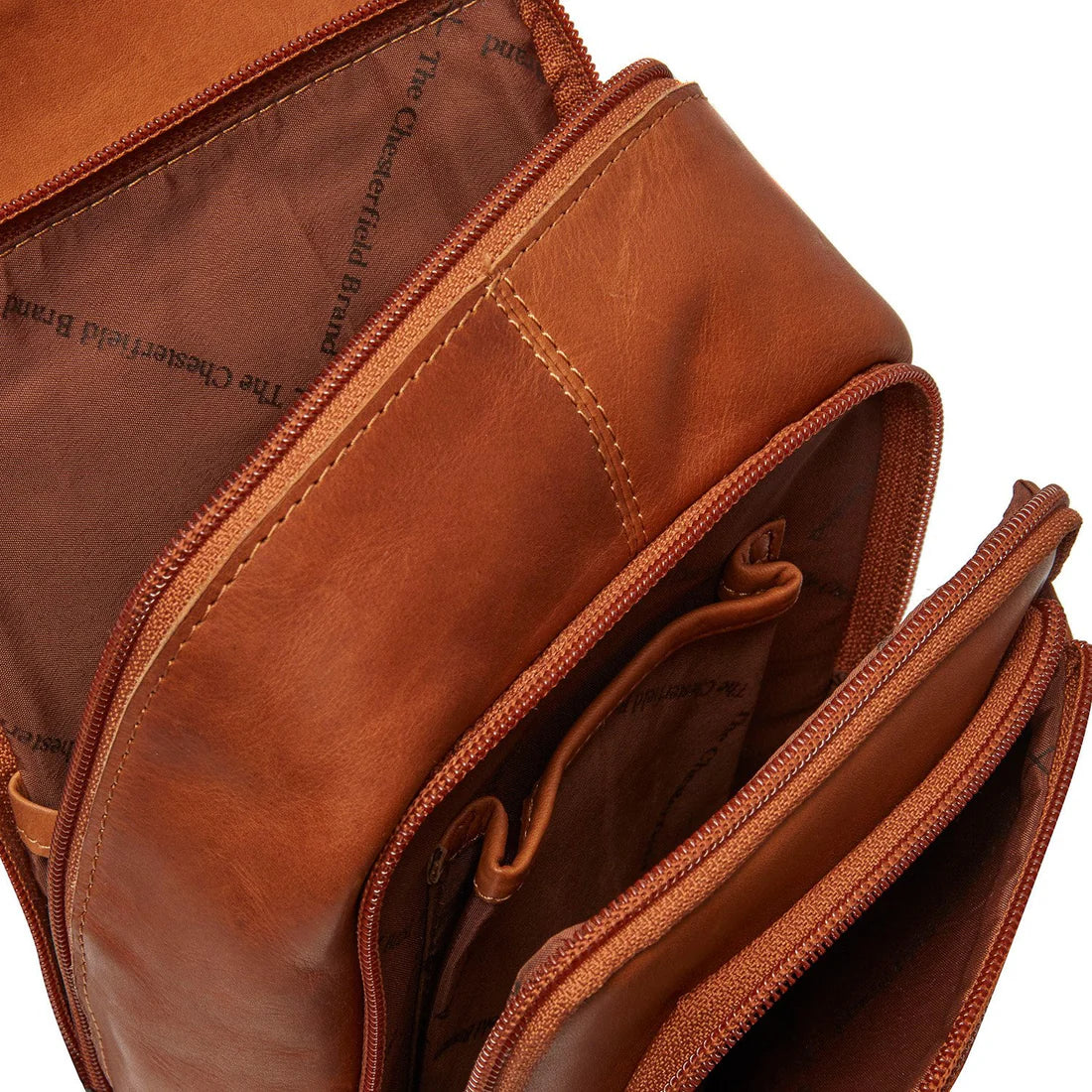 The Chesterfield Brand Riga Crossbodyväska - Cognac - Travels And Bags