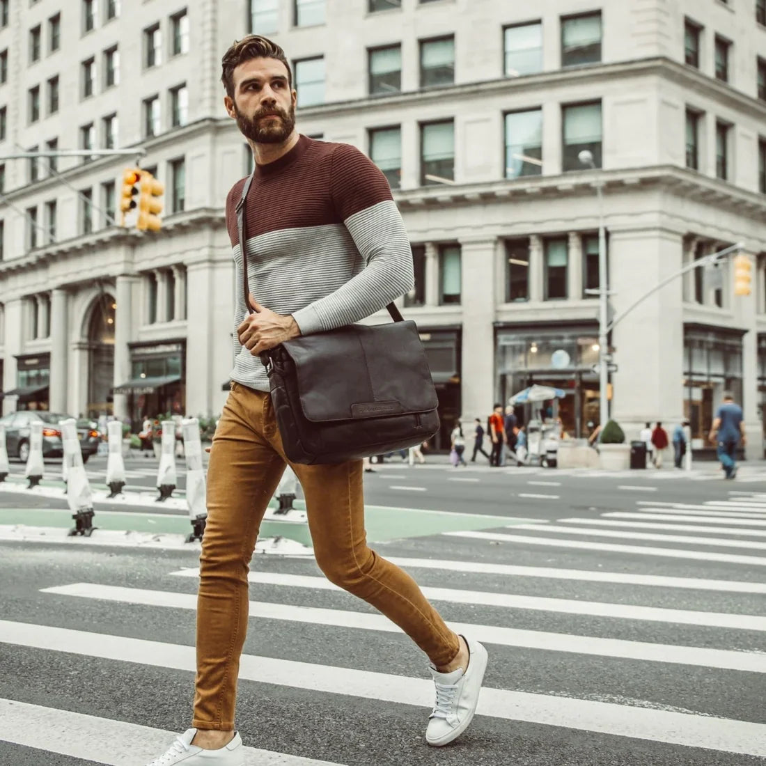 The Chesterfield Brand Richard Datorväska - Mörkbrun - Travels And Bags