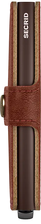 Secrid Miniwallet Premium Kortplånbok - Basco Whiskey