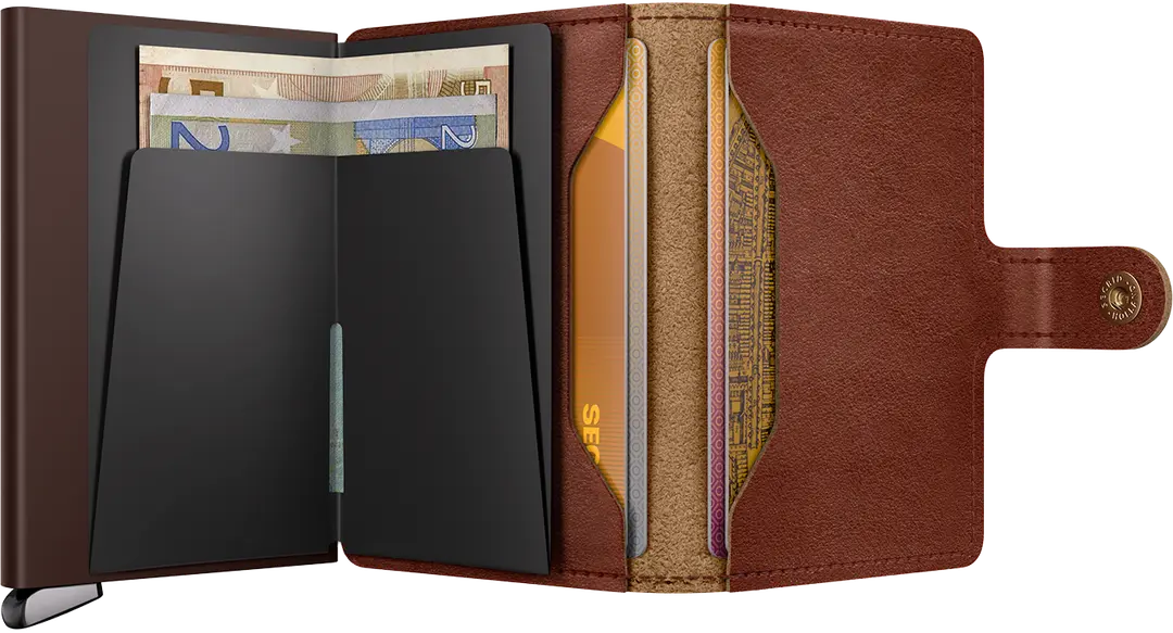 Secrid Miniwallet Premium Kortplånbok - Basco Whiskey