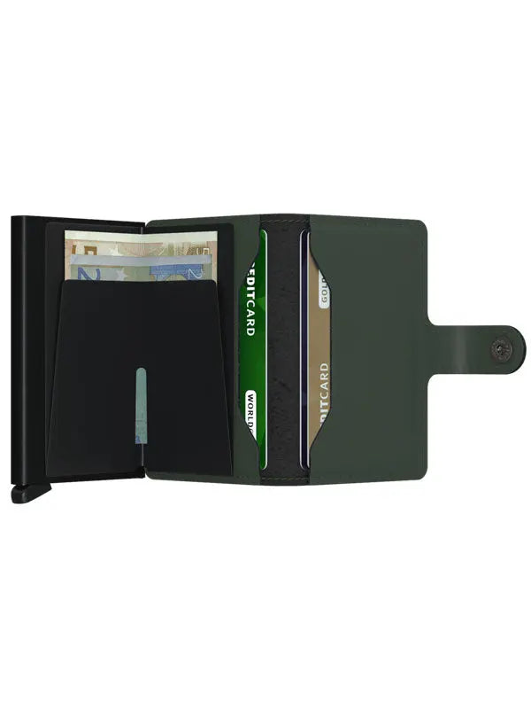 Secrid Miniwallet Kortplånbok - Grön/Svart Secrid