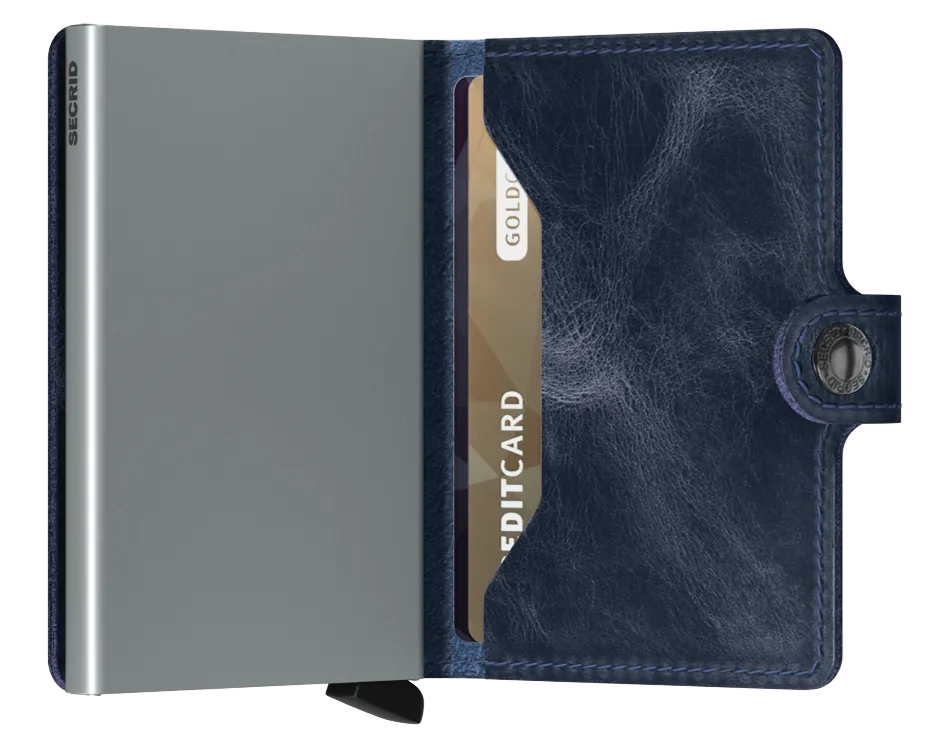 Secrid Miniwallet Kortplånbok - Vintage Blå