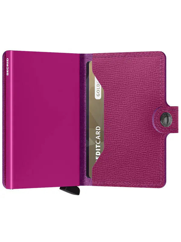 Secrid Miniwallet  Kortplånbok - Crisple Rosa Secrid