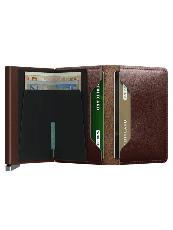 Secrid Premium Slimwallet Kortplånbok - Dusk Brun Secrid