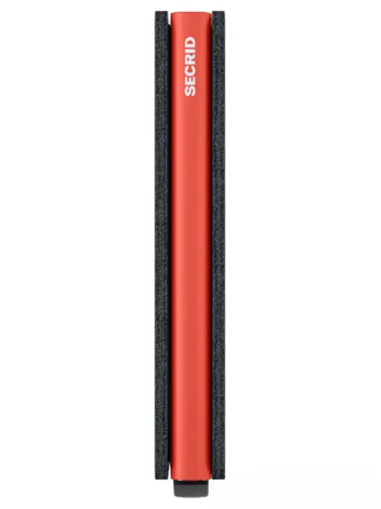 Secrid Slimwallet Kortplånbok - Mattblå/Orange Secrid