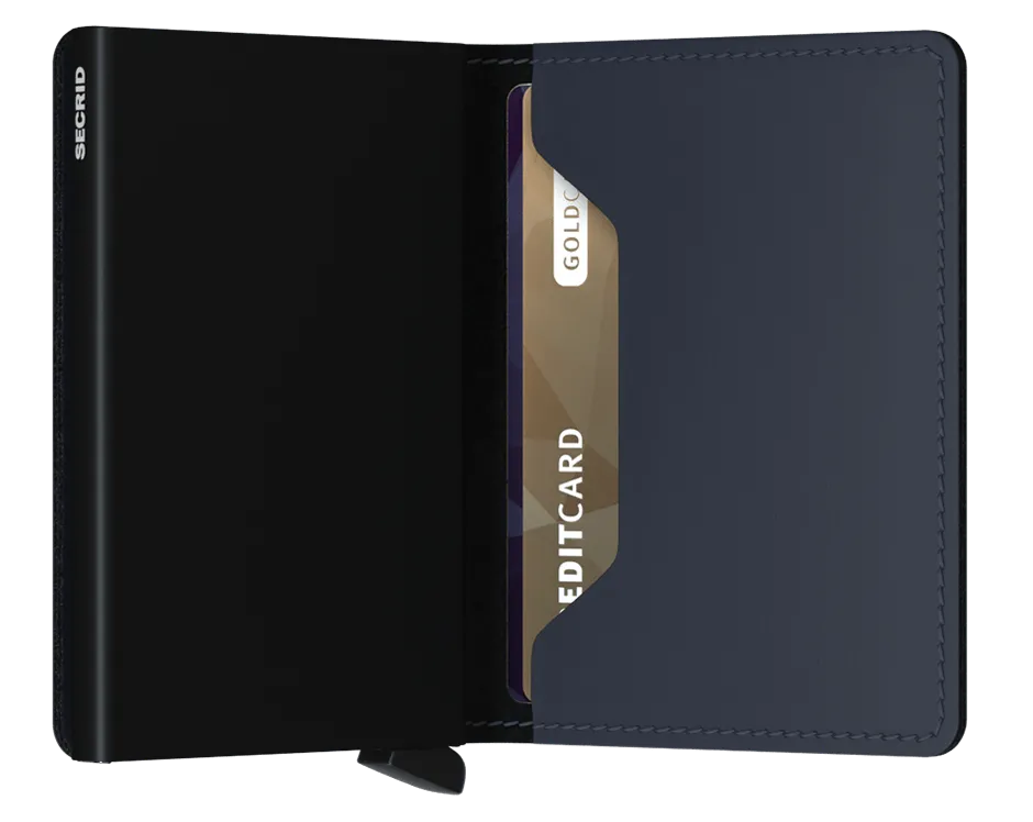 Secrid Slimwallet Kortplånbok - Marinblå