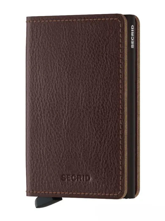 Secrid Slimwallet Kortplånbok - Veg Espresso Brun Secrid