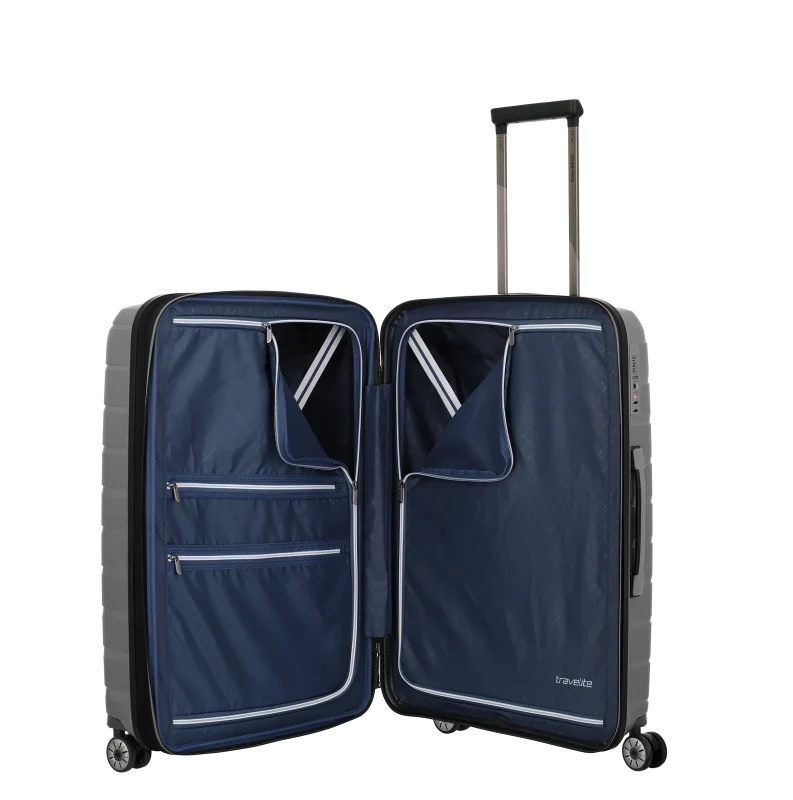 Travelite Air Base Mellanstor Resväska 66 cm - Antracit - Travels And Bags