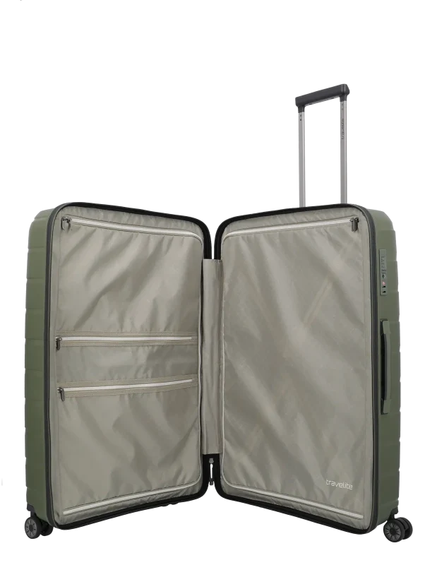 Travelite Air Base Stor Resväska 77 cm - Grön - Travels And Bags