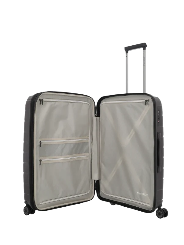 Travelite Air Base Mellanstor Resväska 66 cm - Brun - Travels And Bags