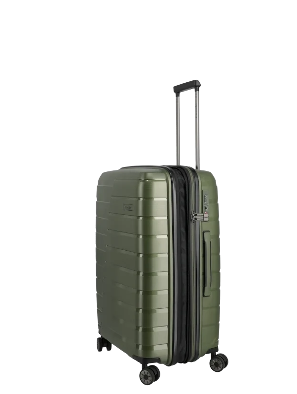 Travelite Air Base Mellanstor Resväska 66 cm - Grön - Travels And Bags