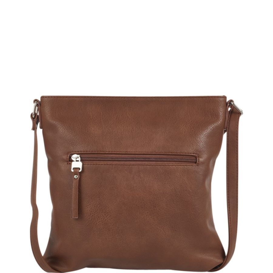 Ulrika Design Noos Axelremsväska Liten 27x26x4 cm - Brun