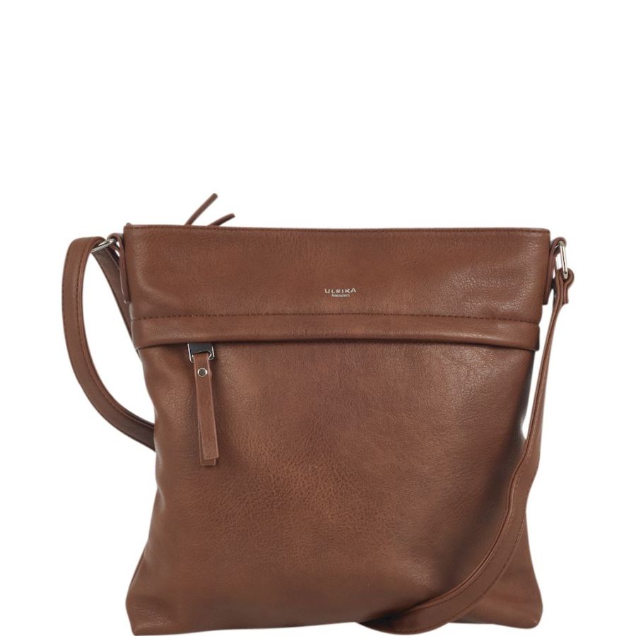 Ulrika Design Noos Axelremsväska Liten 27x26x4 cm - Brun