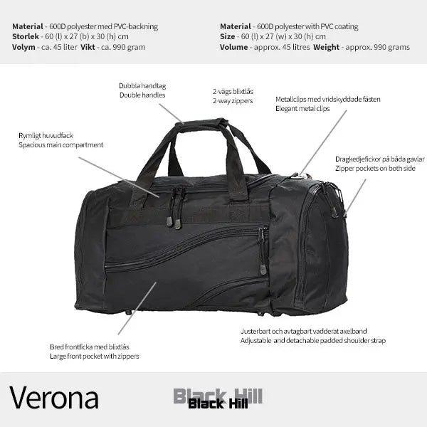 Blackhill Verona sportväska - Travels And Bags